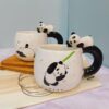ماگ پاندا تپلی دسته برجسته کد 1697