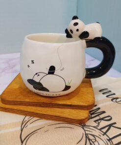 ماگ پاندا تپلی دسته برجسته کد 1697