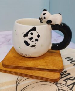 ماگ پاندا تپلی دسته برجسته کد 1697