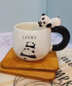 ماگ پاندا تپلی دسته برجسته کد 1697