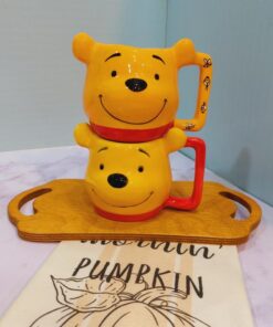 ماگ دیزنی دست ساز پو زنبوری و ساده کد 1566