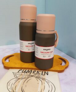 فلاسک استیل در لیوانی دو حجم کد 1703