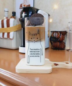 ماگ حیوانات پیرکس مربعی کد 1668