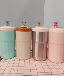 تراول ماگ دماسنج دار لاکچری خرسی کد 1711