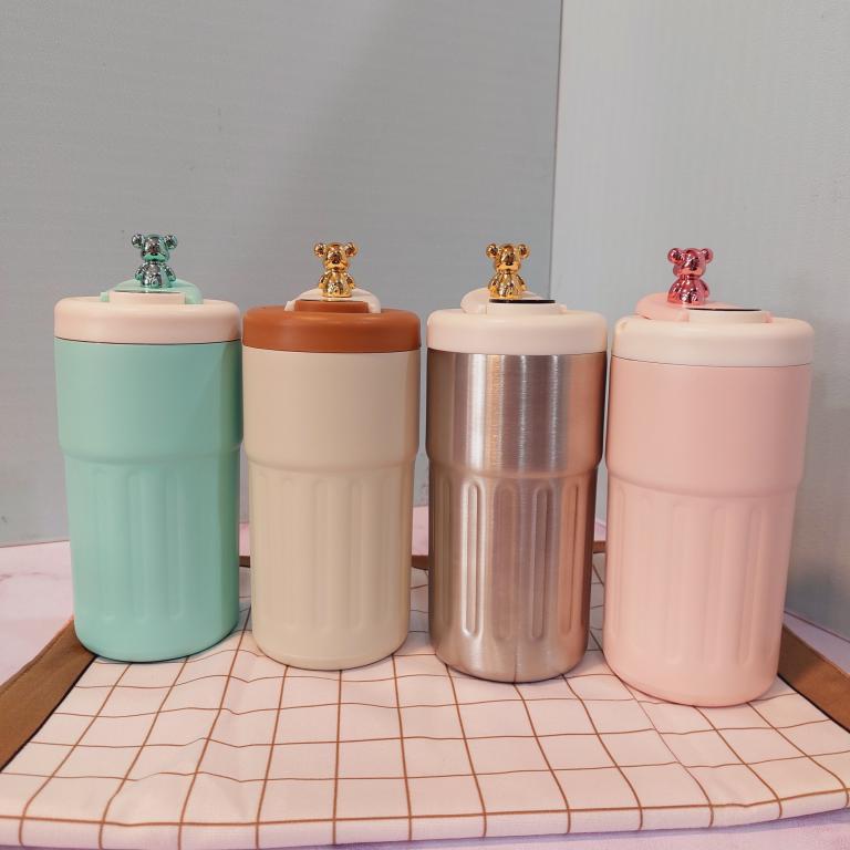 تراول ماگ دماسنج دار لاکچری خرسی کد 1711