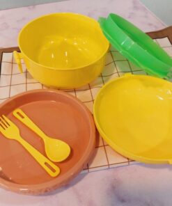 ظرف غذا فانتزی کودک طرح همبرگرکد 1712