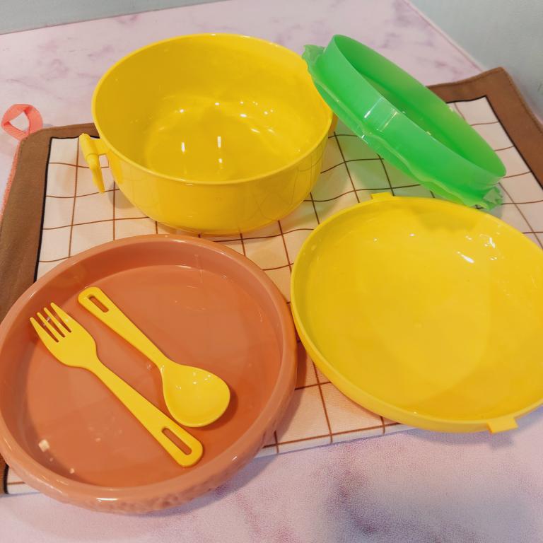 ظرف غذا فانتزی کودک طرح همبرگرکد 1712