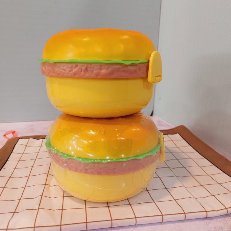 ظرف غذا فانتزی کودک طرح همبرگرکد 1712