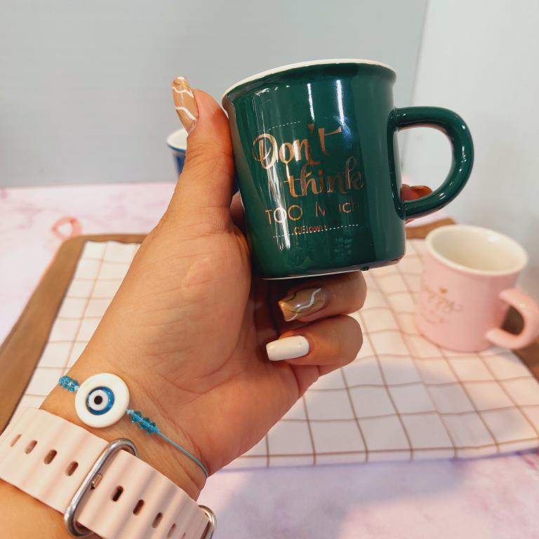 شات قهوه فونت دار سرامیکی کد 1714