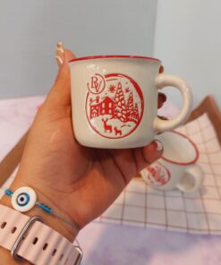 شات اسپرسو کیرسمسی قرمز کد 1715