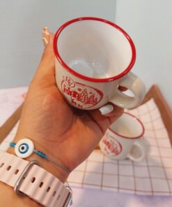 شات اسپرسو کیرسمسی قرمز کد 1715