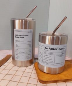 ماگ اسموتی استیل دو حالته سوپر لاکچری کد 1717