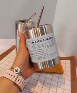 ماگ اسموتی استیل دو حالته سوپر لاکچری کد 1717