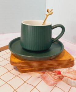 فنجون نلبعکی سرامیکی طرح شیار کد 1719