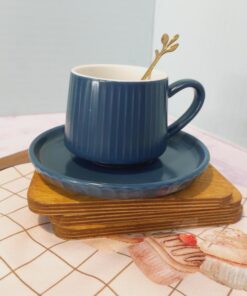 فنجون نلبعکی سرامیکی طرح شیار کد 1719