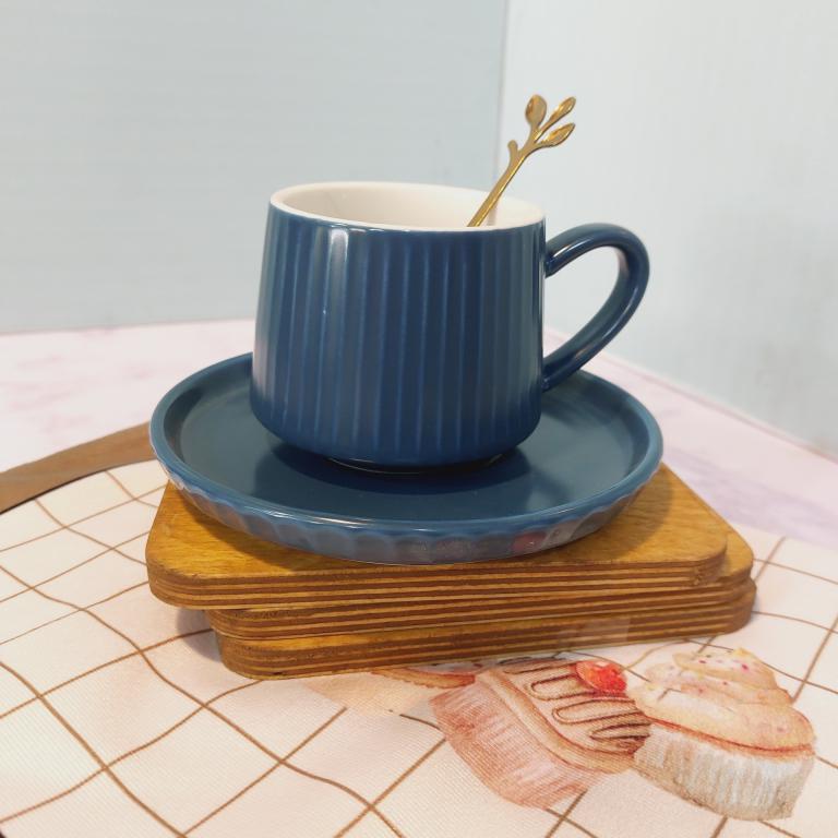 فنجون نلبعکی سرامیکی طرح شیار کد 1719