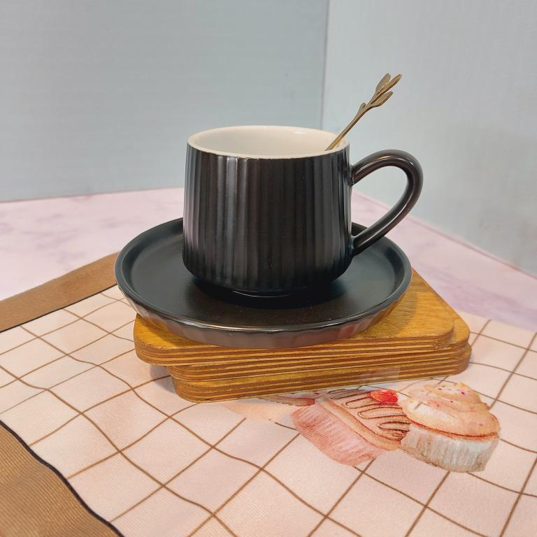 فنجون نلبعکی سرامیکی طرح شیار کد 1719