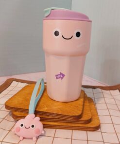 تراول ماگ فانتزی طرح HAPPY کد 1723