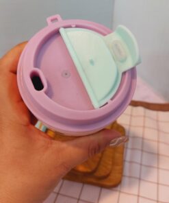 تراول ماگ فانتزی طرح HAPPY کد 1723