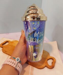 ماگ اسموتی نی دار پری طلایی وسیلور کد 1728