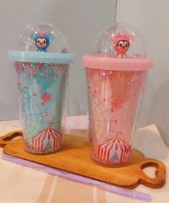 ماگ اسموتی فانتزی طرح چرخ فلک نی دار کد 1730