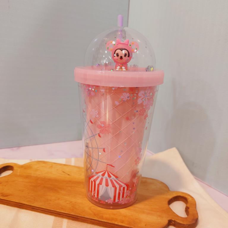 ماگ اسموتی فانتزی طرح چرخ فلک نی دار کد 1730