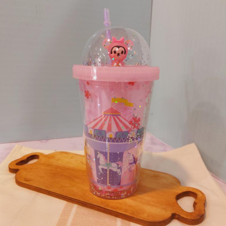 ماگ اسموتی فانتزی طرح چرخ فلک نی دار کد 1730