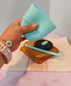 ماگ سیلیکونی نی دار کد 1734