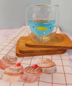 ماگ پیرکس دوجداره عروسکی فانتزی کد 1736