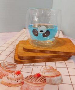 ماگ پیرکس دوجداره عروسکی فانتزی کد 1736