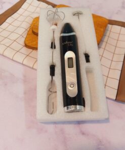 همزن شارژی مشکی دیجیتالی 3 سره کد 1737