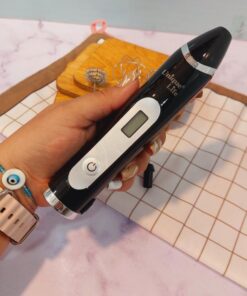 همزن شارژی مشکی دیجیتالی 3 سره کد 1737