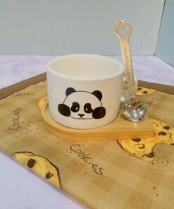 ماگ زیره چوبی مگنت دار پاندا کد 1779