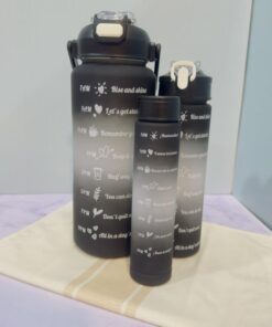 قمقمه سه تایی رنگی کد 1062