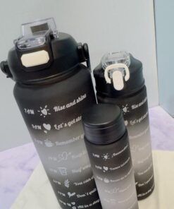 قمقمه سه تایی رنگی کد 1062