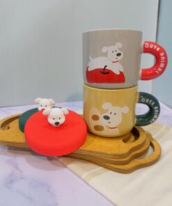 ماگ دسته پهن اسنوپی در سلیکونی کد 1787