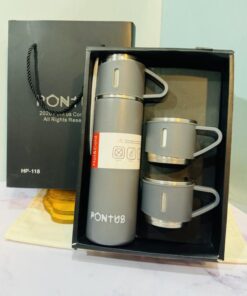 فلاسک سه کاپ استیل PONTUS کد 1790