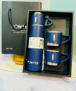 فلاسک سه کاپ استیل PONTUS کد 1790
