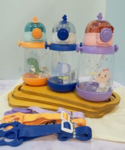 قمقمه نی دار کودک در شفاف کد 1796