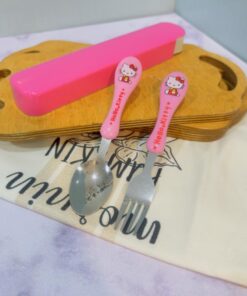 قاشق چنگال فانتزی مخزن دار کودک کد 1800