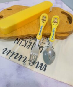 قاشق چنگال فانتزی مخزن دار کودک کد 1800