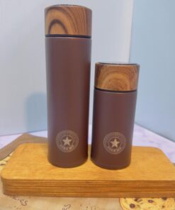 فلاسک دماسنج دار غلمی استیل STAR کد 1809