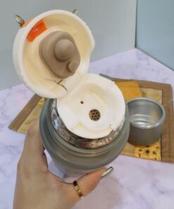 فلاسک استیل کاور چرمی دار 316 کد 1810