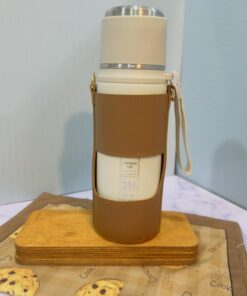 فلاسک استیل کاور چرمی دار 316 کد 1810