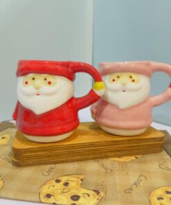 ماگ بابانوئل سرامیکی دست ساز کد 1816