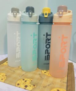 قمقمه طرح EYUN استوانه ای رنگی کد 1820