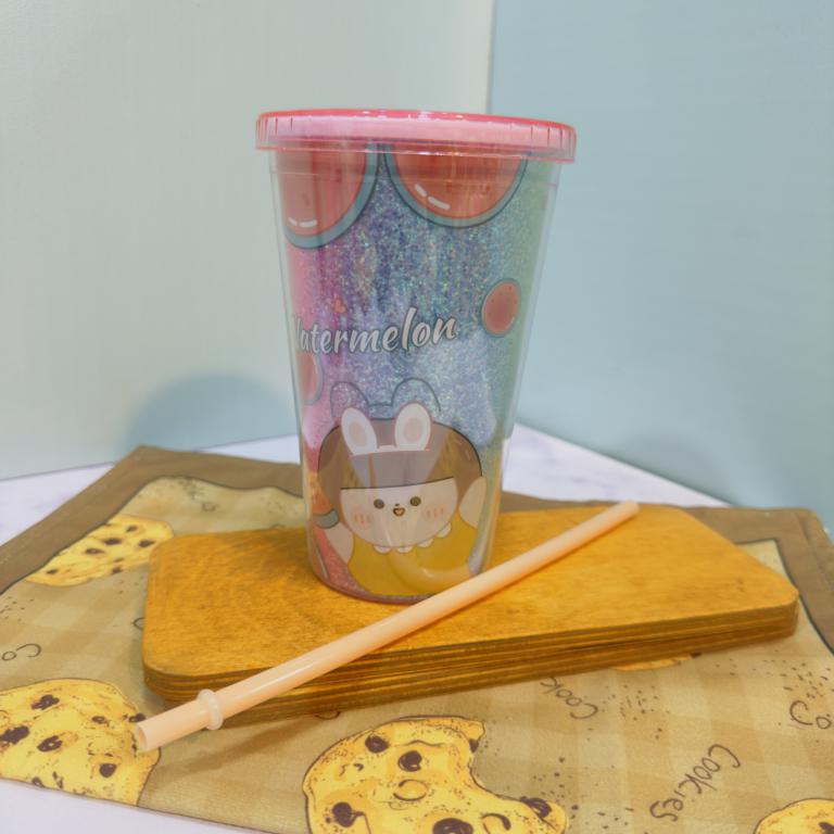 ماگ اسموتی نی دار طرح دختر بازیگوش کد 1821