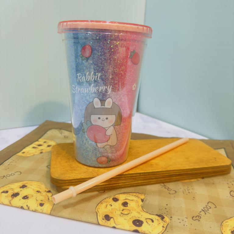 ماگ اسموتی نی دار طرح دختر بازیگوش کد 1821