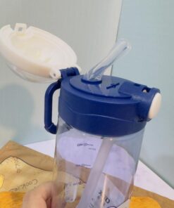 قمقمه کودک نی دار طرح خرس کد 1822