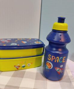 ست قمقمه و ظرف چاشت دو طبقه کاور دار فانتزی کد 1742